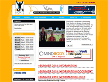 Tablet Screenshot of elitesportz.com